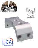 NDH4S-W3 Metal component with Badger Industries logo and HCAI pre-approved label on a white background