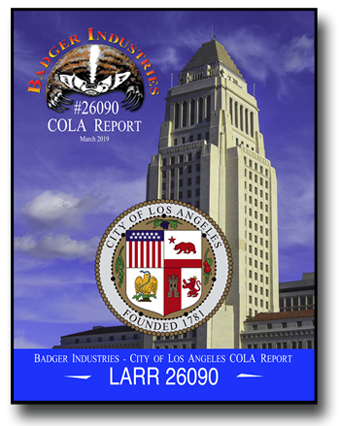 COLA Report City of Los Angeles