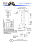 RS-1 Rod Stiffener Installation Detail